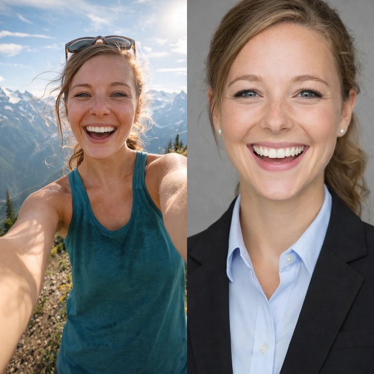 Create a LinkedIn Headshot in One Click with AI