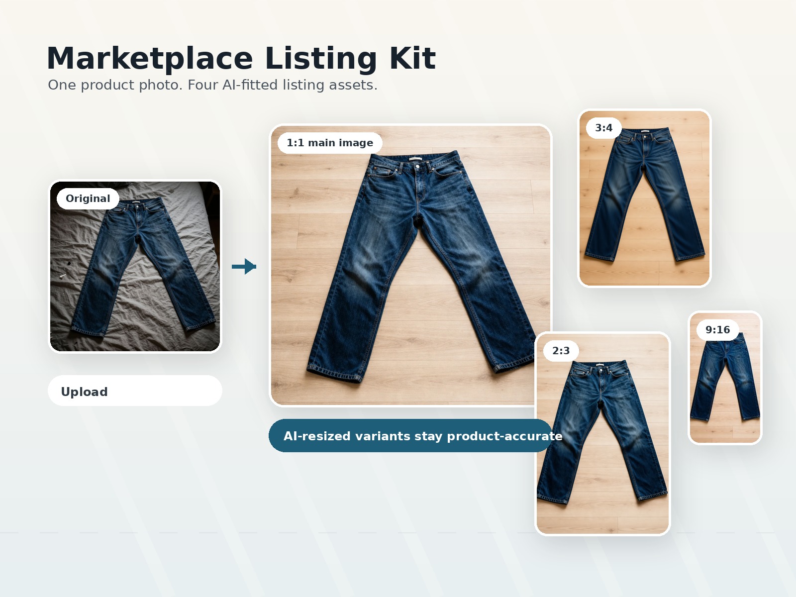 Marketplace Listing Kit: AI Product Photos Fast