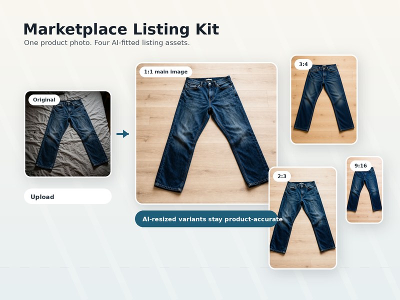 Marketplace Listing Kit: AI Product Photos Fast